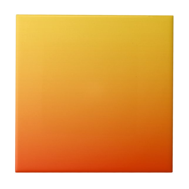 Yellow Orange Colour Tile (Front)