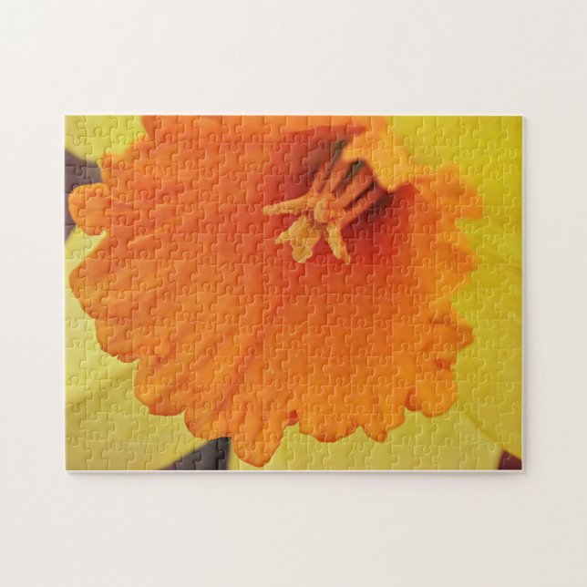 Yellow Orange Daffodil Flower Spring Puzzle (Horizontal)