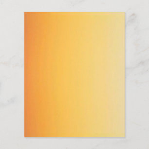 YELLOW ORANGE GRADIENT BACKGROUND TEMPLATE CUSTOMI FLYER