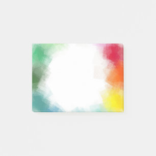 Yellow Orange Pink Red Blue Green Purple Rainbow Post-it Notes