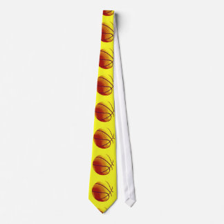 Yellow Orange Pop Art Basketball Neck Wear