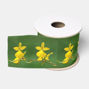 Yellow Orchid Ribbon Grosgrain Ribbon