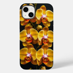 Yellow orchids flowers Case-Mate iPhone 14 plus case