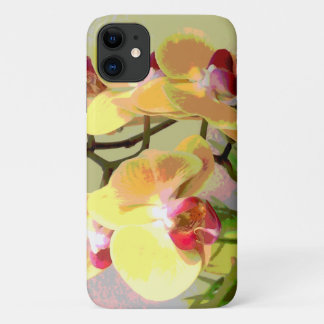 Yellow Orchids in the afternoon sun iPhone 11 Case