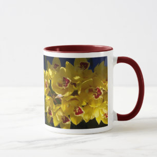 Yellow Orchids Mug