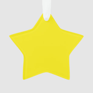 Yellow  ornament