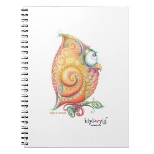 Yellow owl notebook