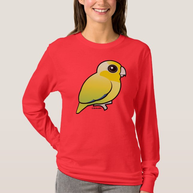 Yellow Pacific Parrotlet T-Shirt (Front)