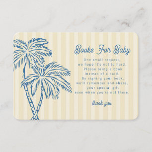 Yellow Palm Springs Pastel Books for Baby Insert