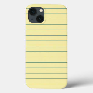 Yellow Paper iPhone 13 Case