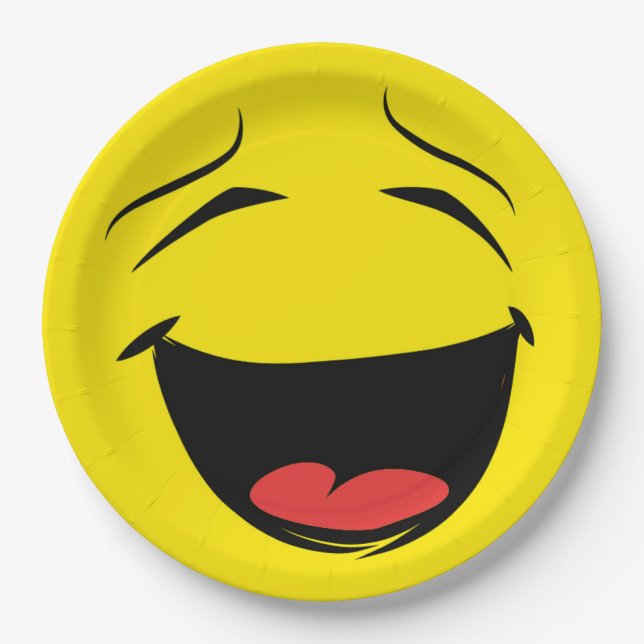 YELLOW PAPER PLATE (Front)