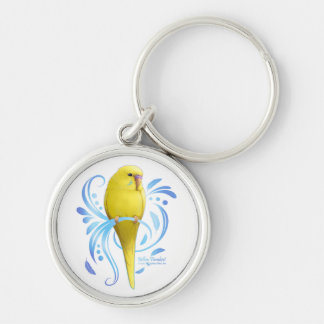 Yellow Parakeet Key Ring