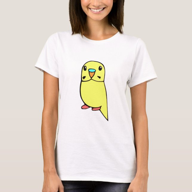 Yellow Parakeet T shirt (Front)