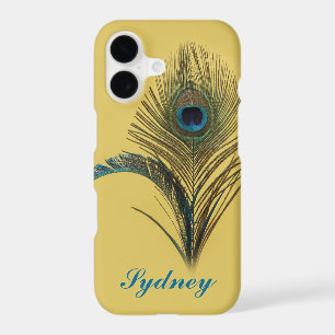 Yellow Peacock iPhone 7 Case