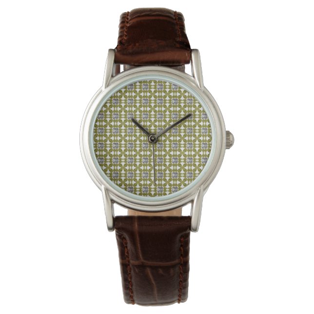 Yellow Pear Diamond Watch (Front)