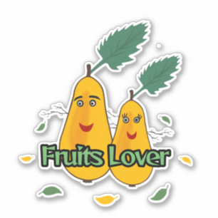 Yellow pears couple