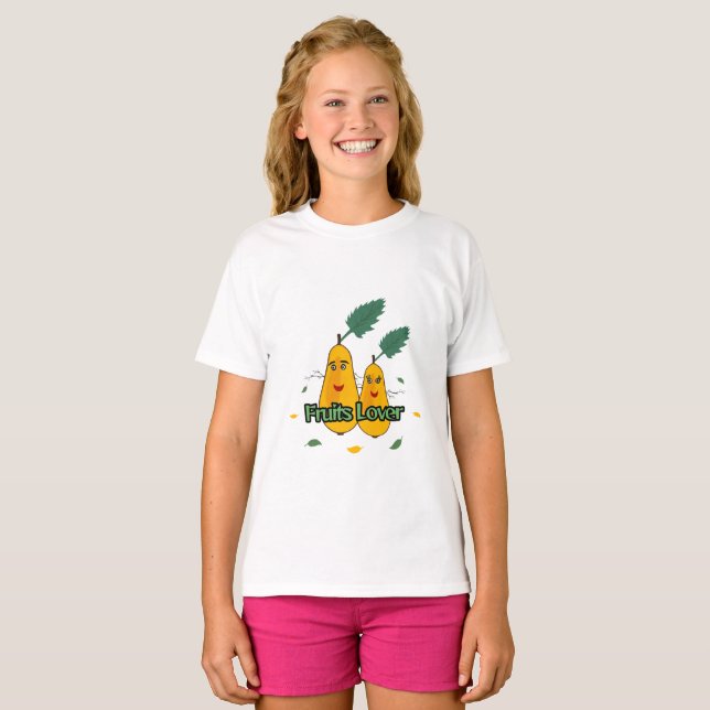 Yellow pears couple T-Shirt (Front Full)