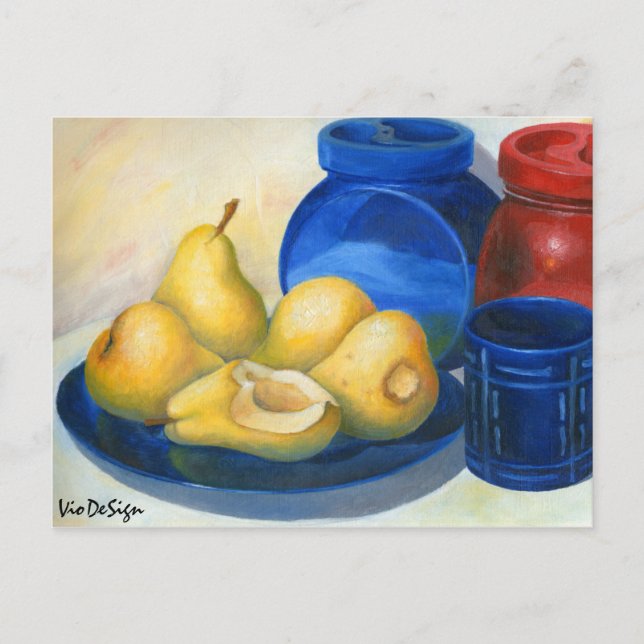 yellow pears postcard (Front)