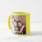 Yellow Personalise PHOTO TEMPLATE Gift Coffee Mug