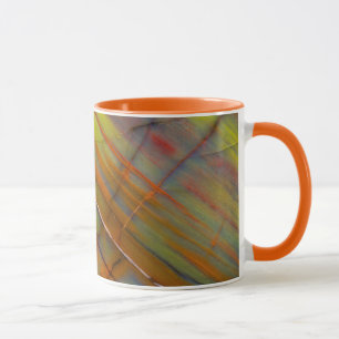 Yellow Petrified Wood Mug