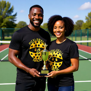 Yellow Pickleball Ninja T-Shirt