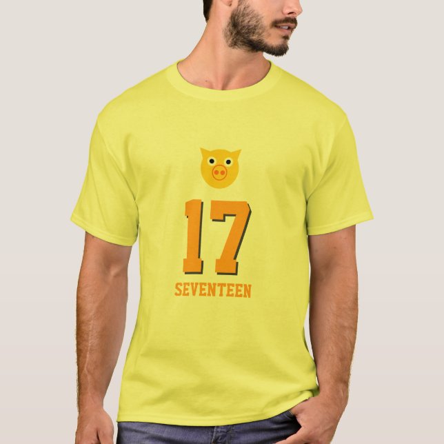 Yellow Pig T-Shirt (Front)