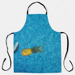 Yellow pineapple fruit apron