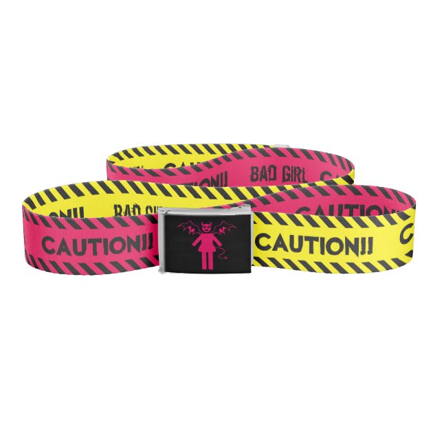 caution tape belt