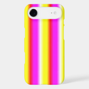 yellow pink rainbow stripe