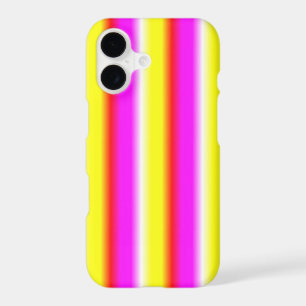 yellow pink rainbow stripe