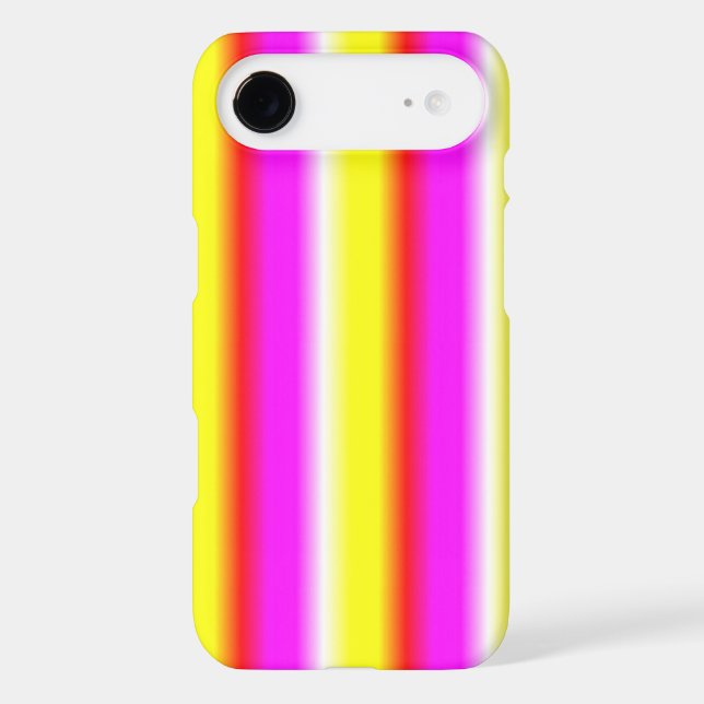 Yellow Pink Rainbow Stripes (Back)