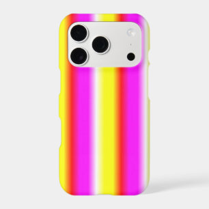 Yellow Pink Rainbow Stripes