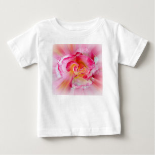 yellow pink Rose Baby T-Shirt