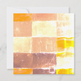 Yellow Plaid Peach  Announcement