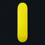 Yellow Plain Colour Skateboard<br><div class="desc">Yellow Plain Colour Skateboard</div>