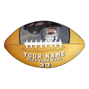 Yellow Player Name Number Team Photo  American Football