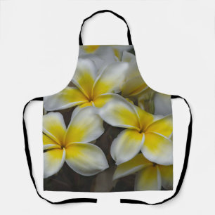 Yellow Plumeria, Hawaii Flower Apron
