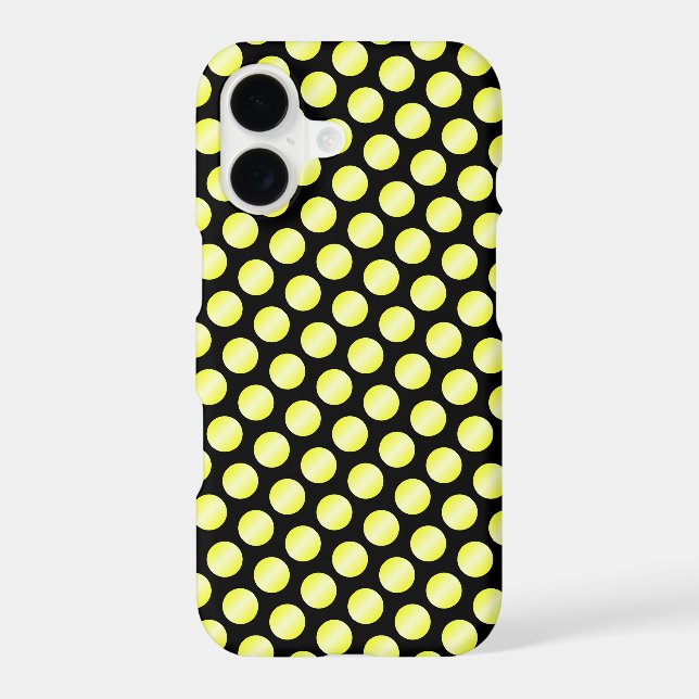 Yellow Polka Dot Design (Back)