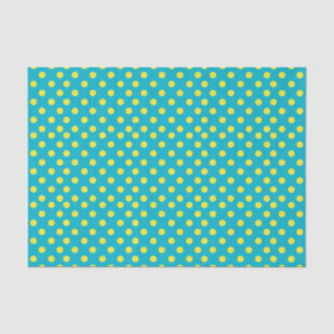 Yellow Polka Dots   DIY Background Colours Tissue Paper