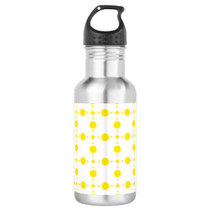 Yellow Polka Dots, Polka Dot Pattern, Dots, Dotted 532 Ml Water Bottle