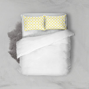 Yellow Polka Dots, Polka Dot Pattern, Dots, Dotted Pillowcase