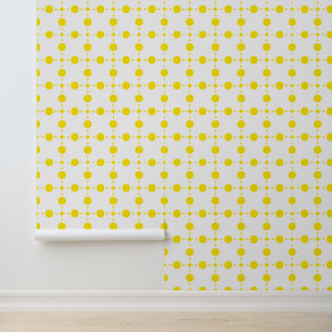 Yellow Polka Dots, Polka Dot Pattern, Dots, Dotted Wallpaper