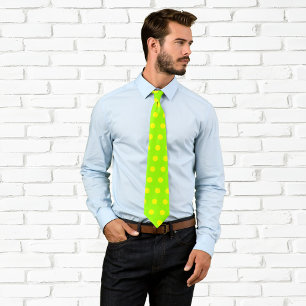 Yellow Polka Dots Tie