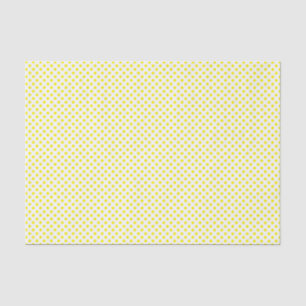 Yellow Polka Dots Tissue Paper