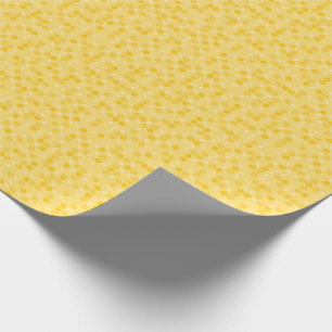 Yellow Polka Dots Wrapping Paper