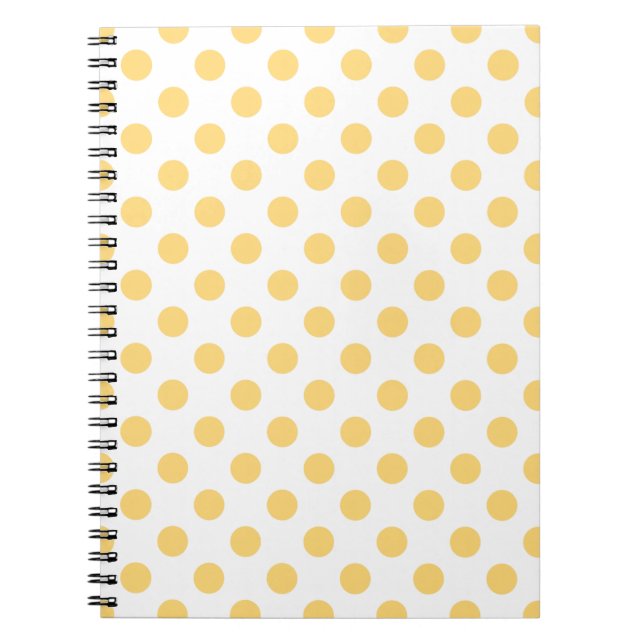 Yellow polkadots notebook (Front)