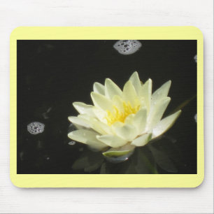 Yellow Pond Lily Mouse Mat