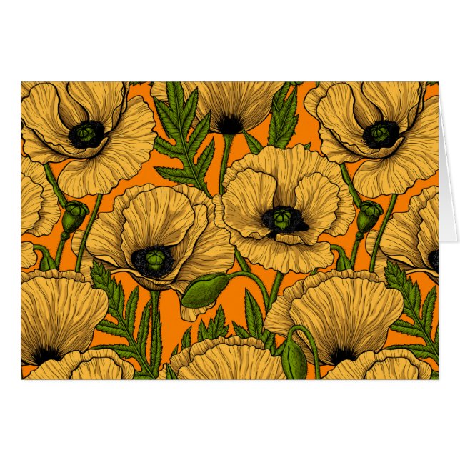 Yellow poppies (Front Horizontal)