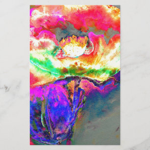 Yellow Poppy Stationery