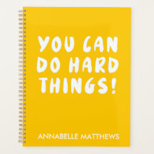 Yellow Positive Inspirational Quote